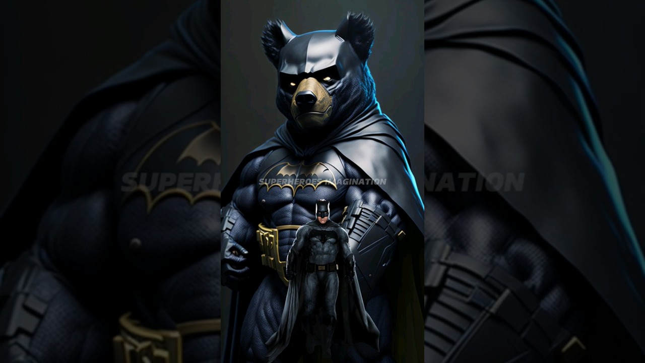 💥SUPERHEROES but Bear⚡All Characters 