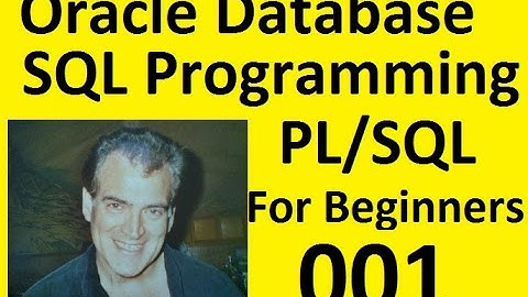 Part I Oracle 11g Database SQL Programming with PL/SQL in 2016 Beginners How To Express Version