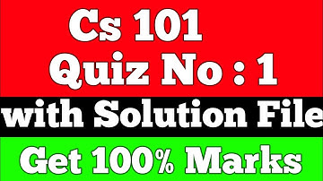 Cs101 Quiz 1 | Cs101 Quiz 1 Solution 2022 | Let
