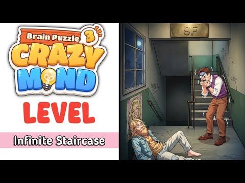 Brain Puzzle 3 Crazy Mind Level 131 Infinite Staircase Walkthrough