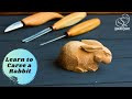 Carving a Rabbit out of Wood - Full Tutorial