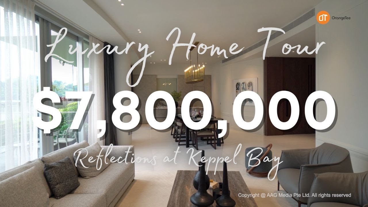 Singapore Condo Home Tour - Reflections at Keppel Bay | 4 Bedroom (en-suite) 3,229 sqft (For Sale)