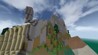 Survival craft CREATIVE - finally found a place to build a castle screenshot 2