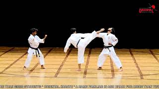 Oriental Karate and Kobudo Club#karate Demonstration# karate fight#