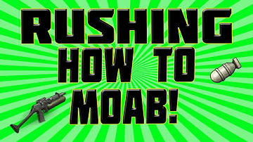 MW3 - How To Rush and Get a MOAB! Part 1 (Modern Warfare 3 Rush MOAB Tutorial)