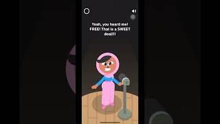 Famous Zari advertising Super Duolingo Profile