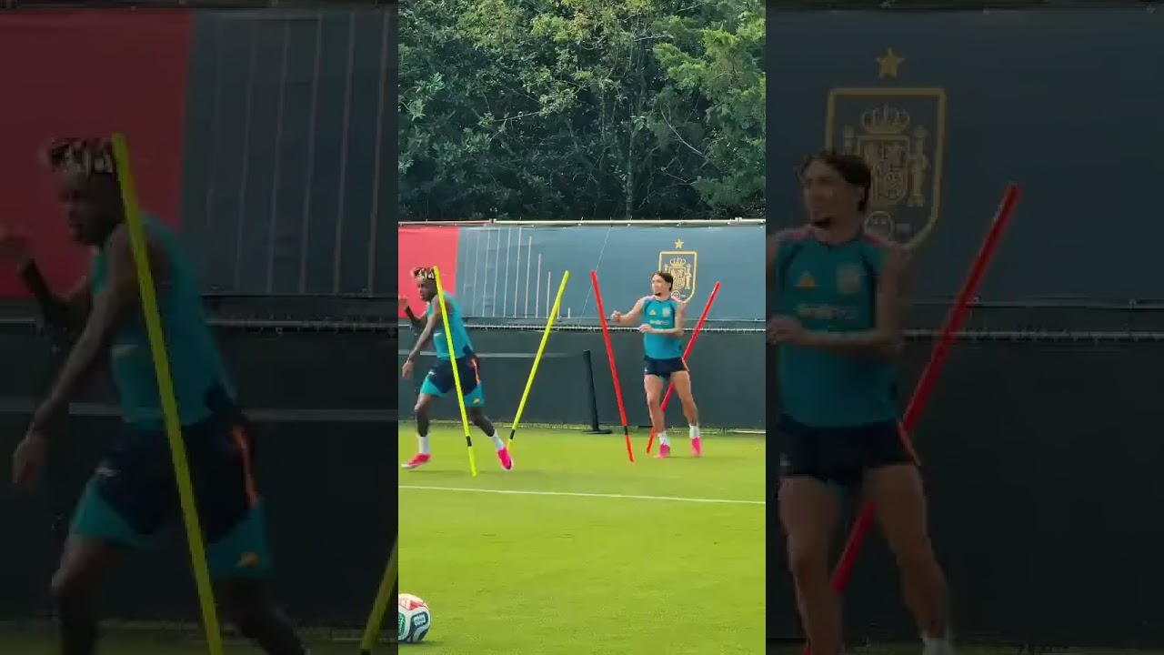 Spain, just a few days away from their debut at the 2026 World Cup 🇪🇸⚽ (via @lluisbou7/IG)
