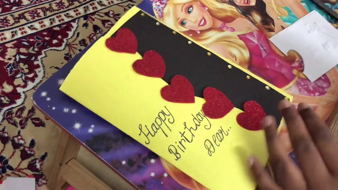 Greeting Card Making Birthday Card Making Easy Homemade Card Making 