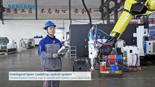 Laser Cladding Machine Test Samples - Model SFMR02 with Fanuc