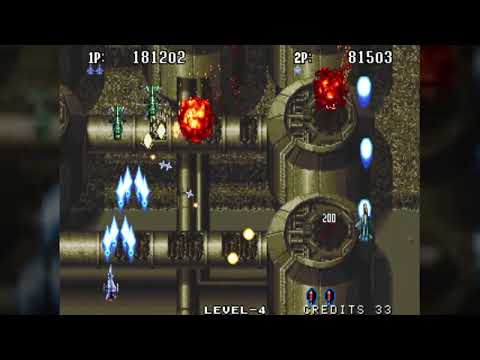 Aero Fighter 2 (Sonic Wings 2) - прохождение игры (2 игрока)