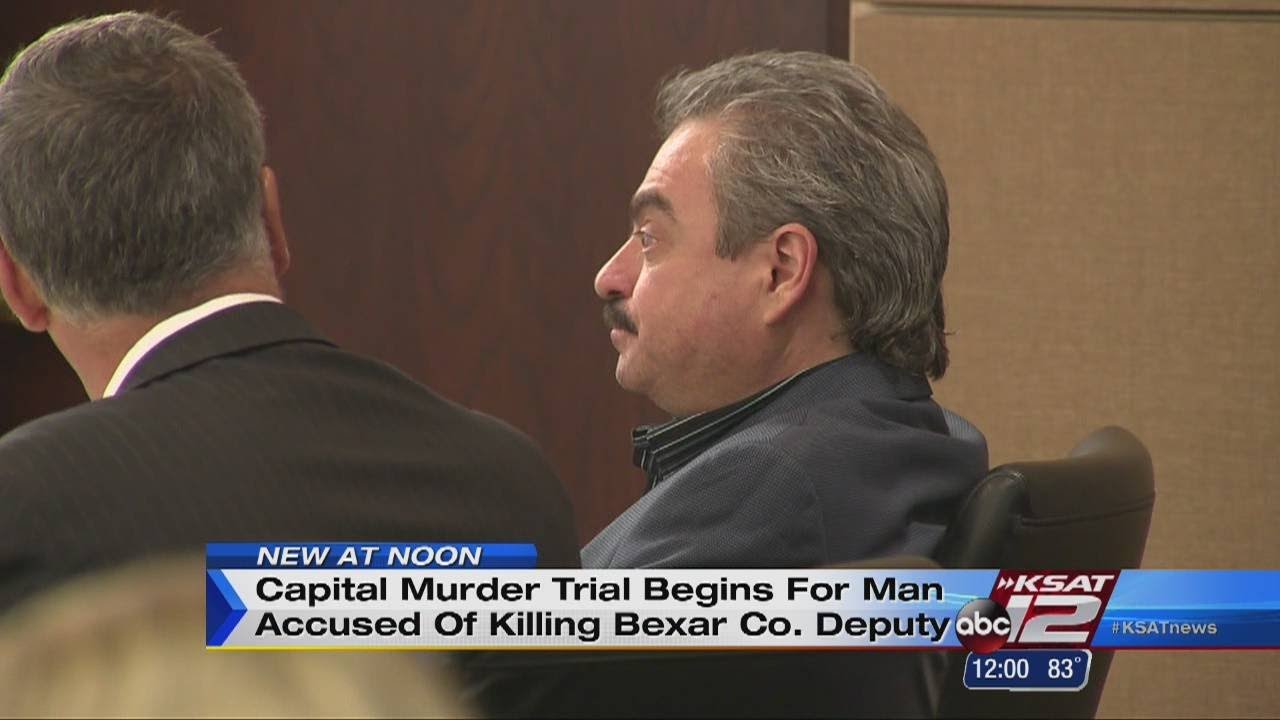 Trial begins in case of man accused of shooting deputy 46 times - YouTube
