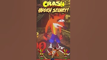 CRASH BANDICOOT SECRET CUTSCENE! | #shorts #crashbandicoot #didyouknow #uncharted #gaming