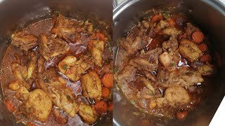 Cook with me:Chicken stew:South African Youtuber