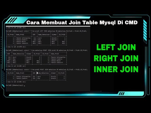 Video: Mengapa Anda perlu menggabungkan dua tabel dalam SQL?