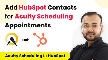 How to Add HubSpot Contacts from New Acuity Scheduling Appointments