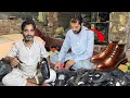 “Unbelievable Leather Shoe Making Process in a Small Factory”