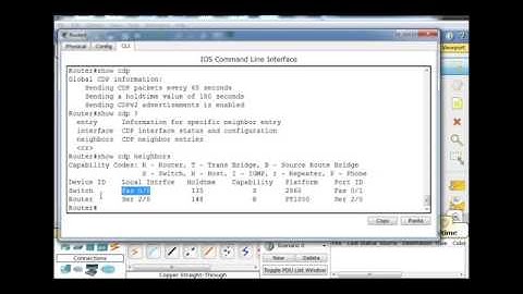 CDP   Cisco Discovery Protocol with Packet Tracer   Free Computer Science Video Lecture
