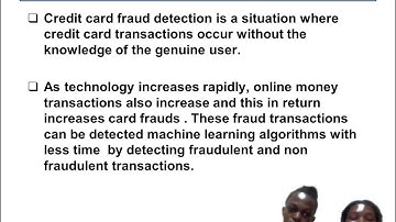 Credit card fraud detection using machine learning