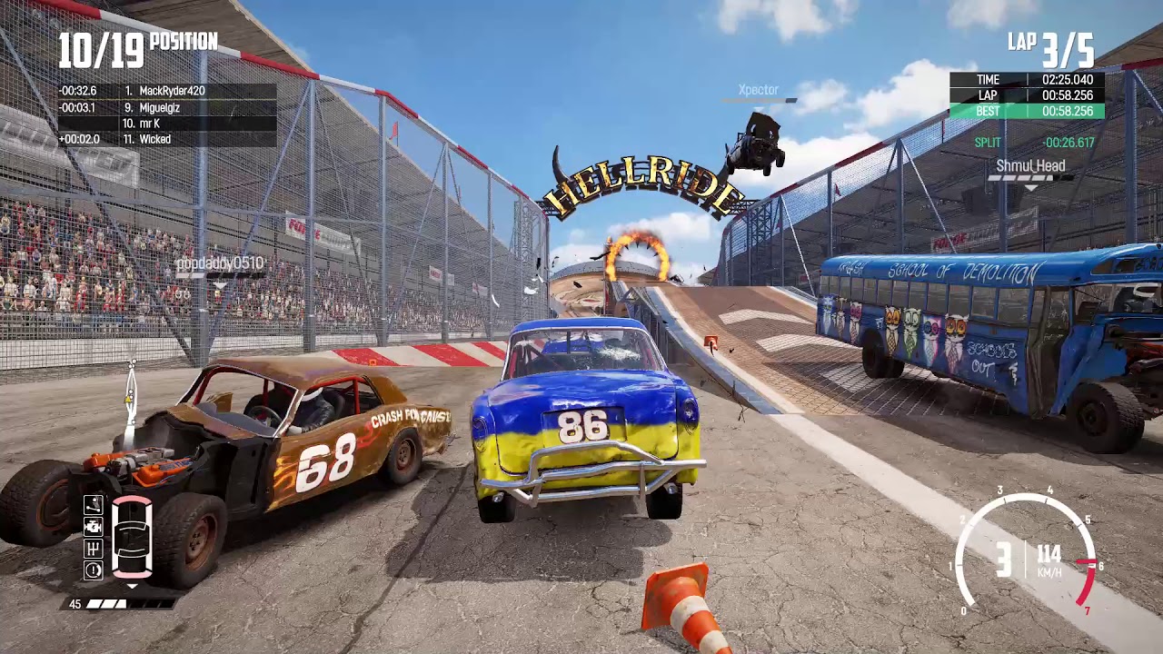 Hellride online en Wreckfest