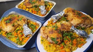 اطيب دجاج عالتمن بطعم رهيب😋افخاذ الدجاج مع الرز المبهر👍 اكلات رمضان برياني دجاج