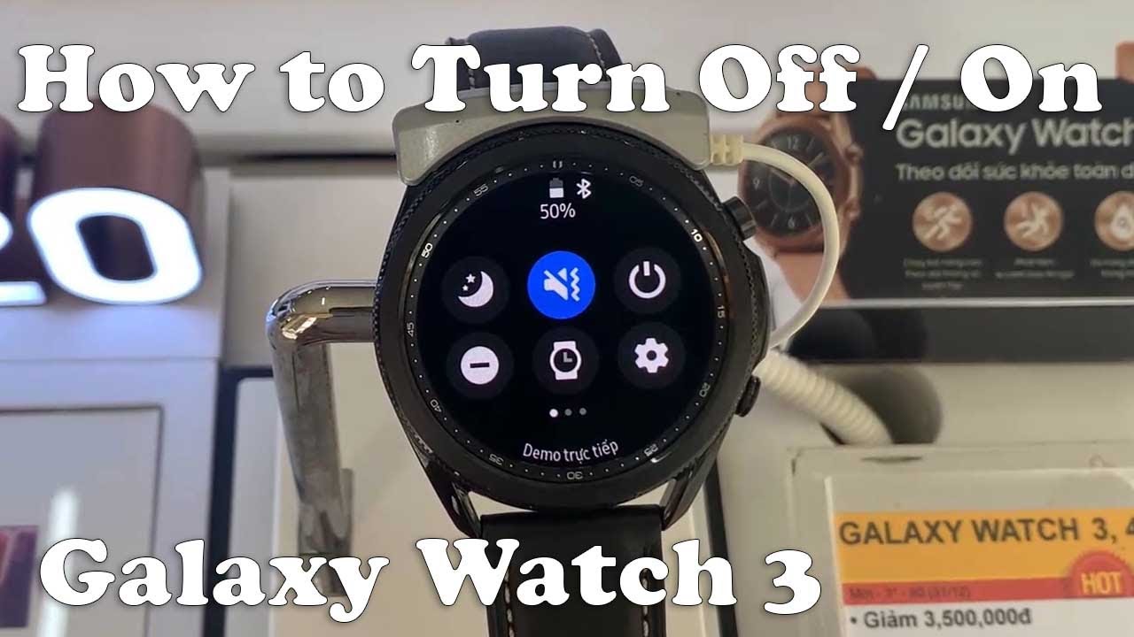 Как отключить galaxy watch