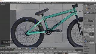 Blender Tutorial - Modelling A Realistic Bike - Part 1 (The Frame)