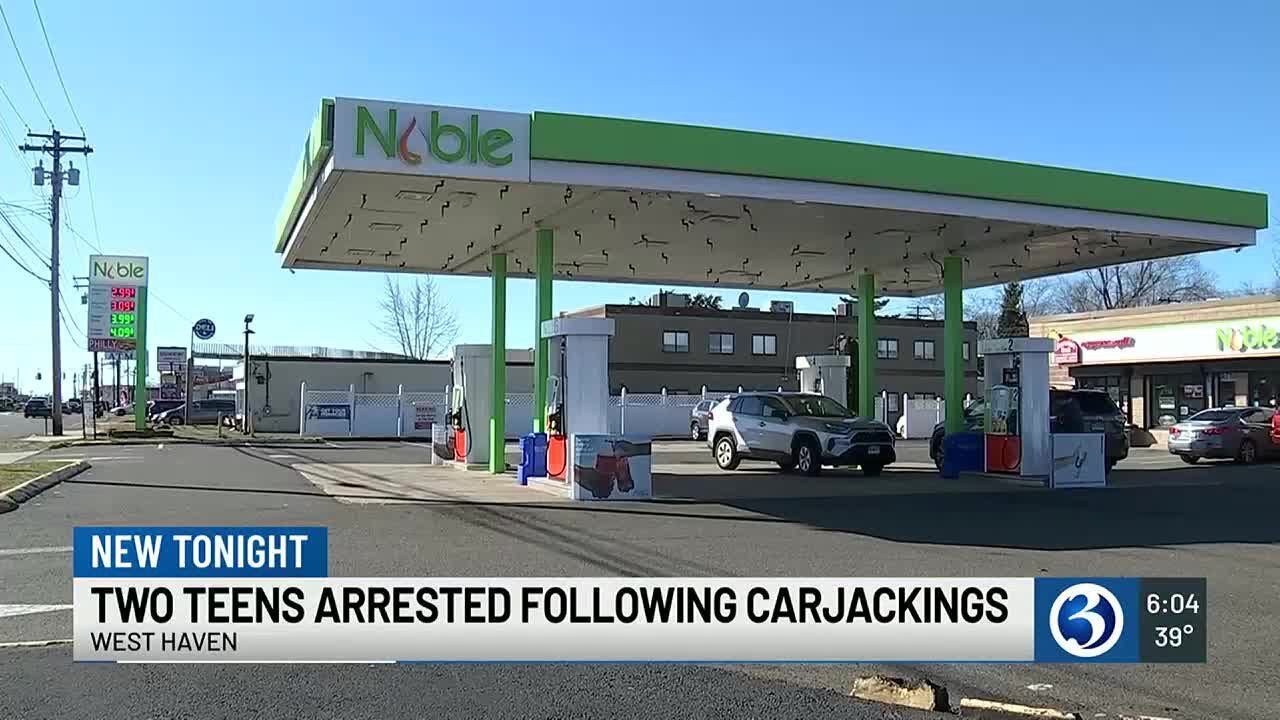 Two 14-year-olds arrested in connection with carjackings, car theft in ...