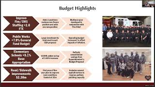 Finance Committee Public Hearing on the Budget May 11, 2026