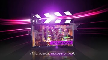 Elegant Movie Clapper AECS3 v2   Project Files   VideoHive