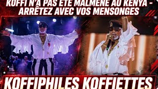 Koffi Olomide: The true diva, Landry, Ma-zaire, the Koffiphils discuss the Kenya concert.