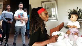 Serena Williams's Family  2018 {Husband Alexis Ohanian & Daughter Alexis Olympia Ohanian Jr}