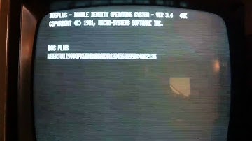 TRS80 Model 1 - Working Demo