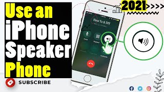 How to Put iPhone on Speaker During a Call - iPhone Hacks | Do It Yourself  #Shorts.