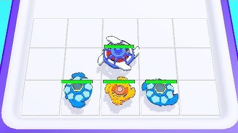 Max Level in Merge Spinner Battle Blade Game 😱