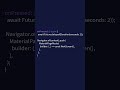 Flutter Async Mistake That Crashes Apps ⚠️ #flutter #coding #shorts