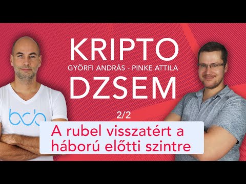 ENNYIT ÉRNEK AZ AMERIKAI SZANKCIÓK? - KRIPTO DZSEM 2/2
