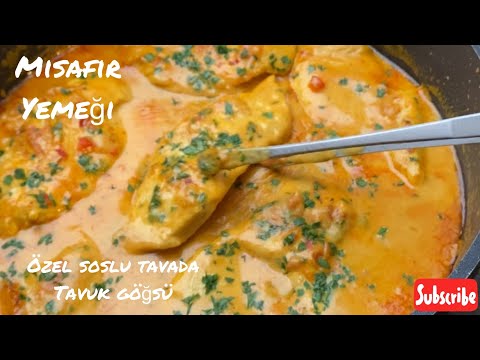 Tavada Soslu Tavuk Göğsü Nasıl Yapılır | Hähnchenbrust mit praktischer Sauce in der Pfanne | chicken