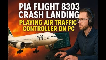 Air Traffic Controller on PC | PIA Flight 8303 Crash Landing Simulation 