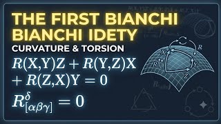 First Bianchi Identity in differential geometry and Riemannian manifolds #maths