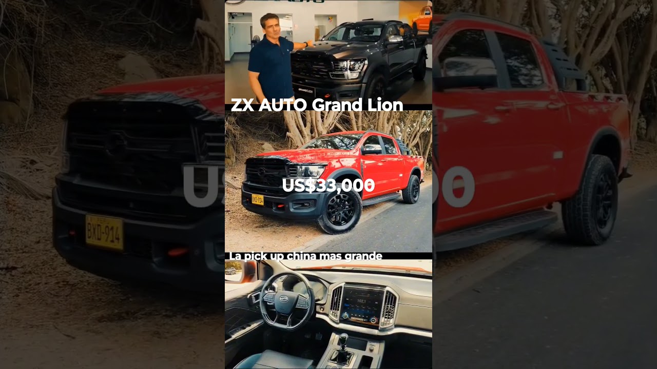 grand-mère ZX AUTO Grand Lion, la pick up china TD mas grande por US$33,000