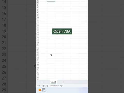 How to automate AutoFitting your data using VBA. 😉 #excel #vba #tutorial