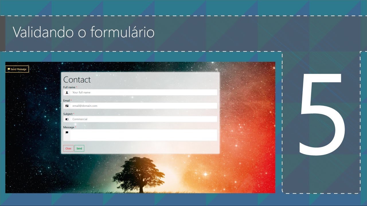 Sistema de contato com VUE e PHP - Validando o formulário - YouTube