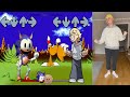FNF 67 KID meme vs Sonic.exe  In Real Life But Everyone Sings Chasing