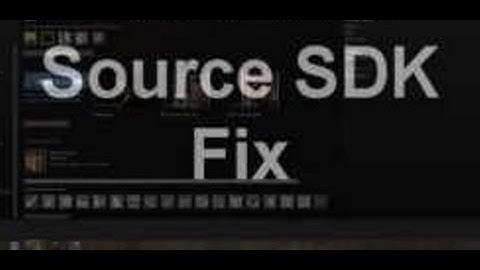 Source SDK: Hammer Editor Fix