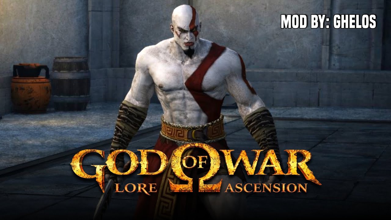 O MELHOR MOD DO GHELOS NO GOD OF WAR 1! God Of War: Lore Ascension
