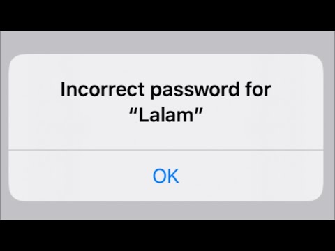 How To Fix Incorrect Wifi Password On iPhone ( Wifi Incorrect Password Fix On iPhone iPad & iPod )