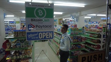 Paying with Bitcoin Cash using Paytaca at Evercare Pharmacy in Cebu, Philippines