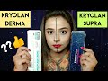 क्या फर्क है Kryolan के Supra color और Derma color base makeup में || Neha Beauty Hub