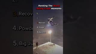 5 worst ski crashes #extremesports #snowboarding #freestyle #snow #skiingfails #crashcompilation