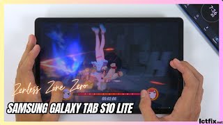 Samsung Tab S10 Lite Zenless Zone Zero Gaming Test Exynos 1380, 90Hz Display